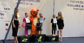 Рыжие коты поддержали участников Кубка Новой Москвы по воздушной гимнастике